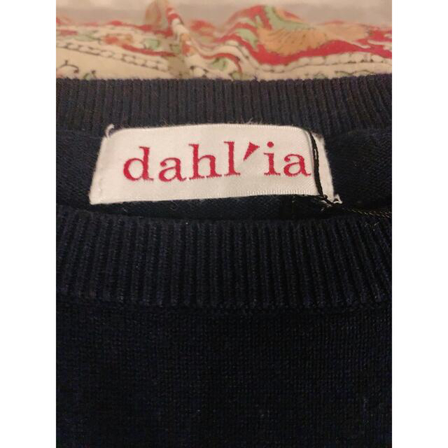 Dahlia(ダリア)のdahl'ia 冬物✨七分袖ニット 新品 ✨ レディースのトップス(チュニック)の商品写真