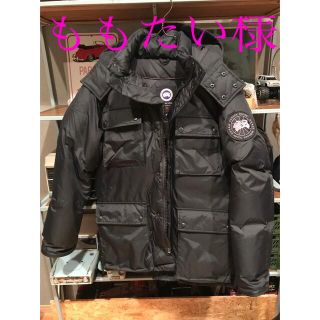 カナダグース(CANADA GOOSE)のカナダグース  マニトバ　ブラック　S  希少品(ダウンジャケット)