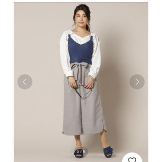 ウィルセレクション(WILLSELECTION)のウィルセレクション  グレンチェックガウチョ(カジュアルパンツ)