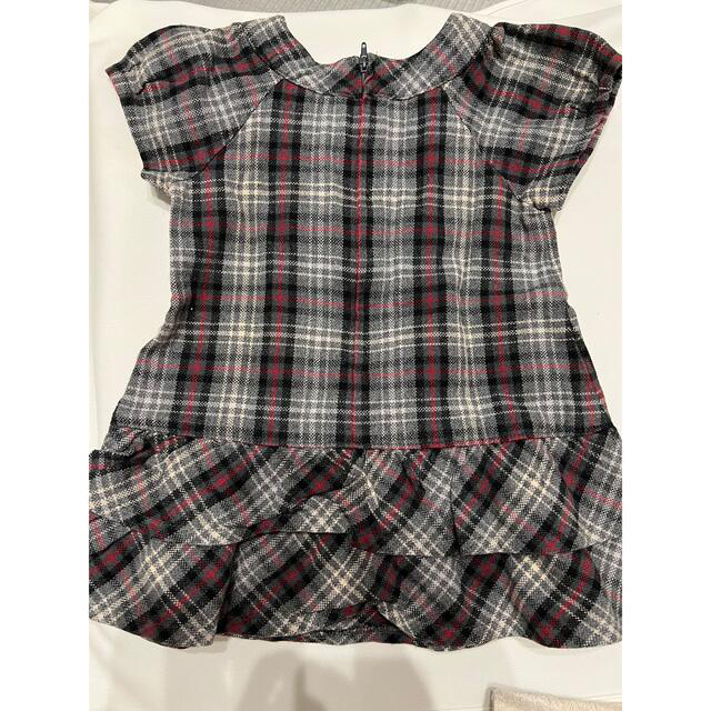 ミキハウス  ワンピース　90. キッズ/ベビー/マタニティのキッズ服女の子用(90cm~)(ワンピース)の商品写真