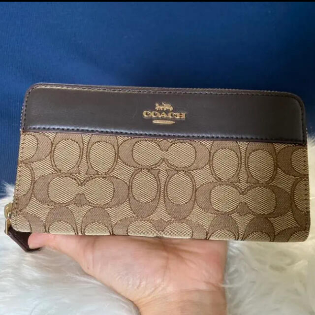 未使用品　COACH財布　coach財布　コーチ長財布 1