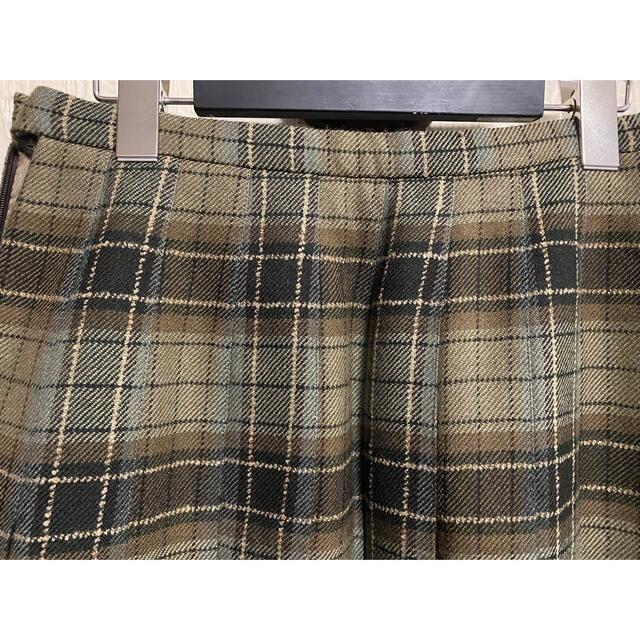 BURBERRY(バーバリー)のバーバリー　ウールチェックスカート(実家保管品) レディースのスカート(ひざ丈スカート)の商品写真