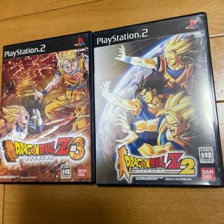 プレイステーション2(PlayStation2)のPS2ソフト2本セット！ドラゴンボールZ2、Z3 カカロット(家庭用ゲームソフト)