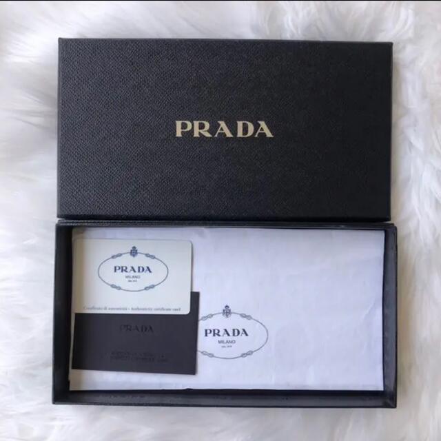PRADA(プラダ)の【PRADA/プラダ】サフィアーノ 長財布 使用感あり レディースのファッション小物(財布)の商品写真