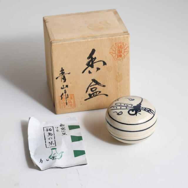 other(アザー)の★未使用品★ 鍋島焼 伊万里 青山作 香合 お茶道具 陶磁器 美術品 骨董品 エンタメ/ホビーの美術品/アンティーク(陶芸)の商品写真