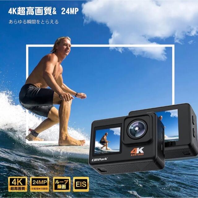【送料無料】 アクション カメラ前後 水中 外部マイク対応 SONYセンサー
