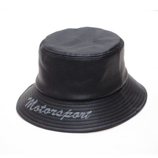 [BAGARCH] PU LEATHER BUCKET HAT(ハット)