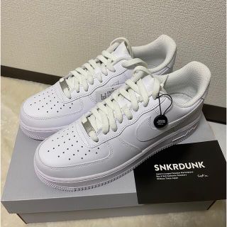 ナイキ(NIKE)のナイキ　エアフォース1 07 NIKE ナイキエアフォース1 白　27センチ(スニーカー)