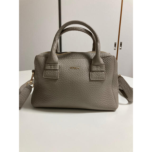 FURLA｜カプリッチョ 2WAYバッグ ｜ショルダー付き｜ボストンバッグ