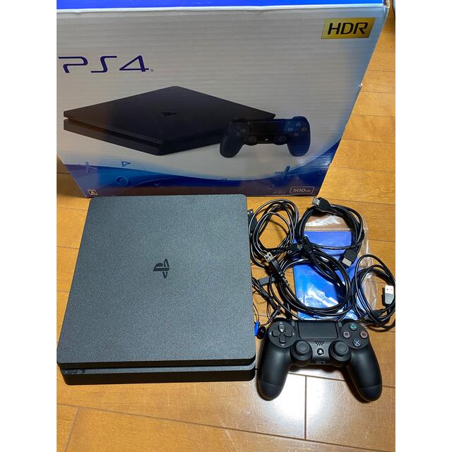 毎日続々入荷 PS4 本体 500GB CUH-2200A B01 Jet Black 美品