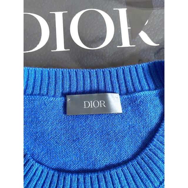 Christian Dior(クリスチャンディオール)のDior ゴシックCDロゴ　セーター　カシミア100% メンズのトップス(ニット/セーター)の商品写真
