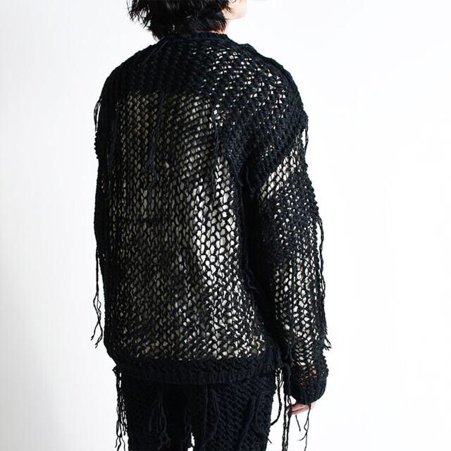 blackmeans　Destroy　Hand knit vest