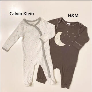 カルバンクライン(Calvin Klein)のカバーオール ロンパース 60 カルバンクライン H&M まとめ売り 可愛い(カバーオール)