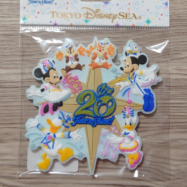 Disney(ディズニー)のディズニーシー　20周年マグネット★ エンタメ/ホビーのおもちゃ/ぬいぐるみ(キャラクターグッズ)の商品写真