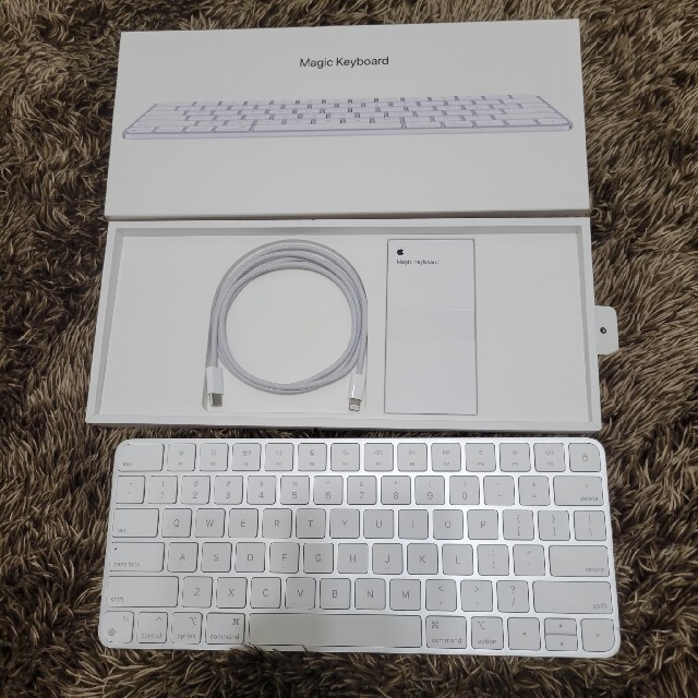 Mac (Apple)(マック)のMagic Keyboard US配列 スマホ/家電/カメラのPC/タブレット(PC周辺機器)の商品写真