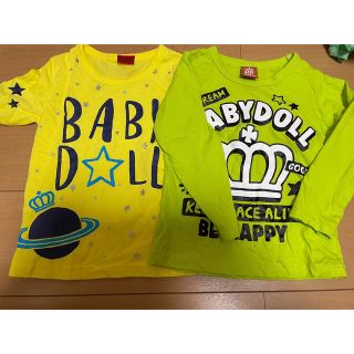 ベビードール(BABYDOLL)のベビードールTシャツ2枚セット(Tシャツ/カットソー)