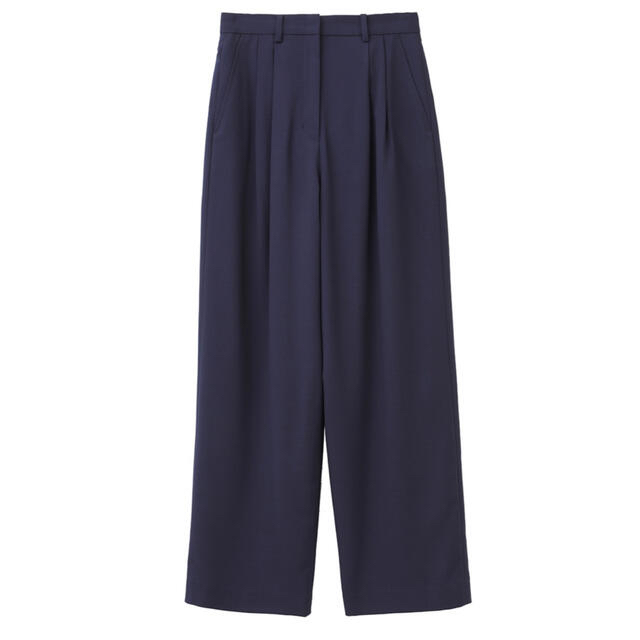 CLANE  BASIC TUCK PANTS