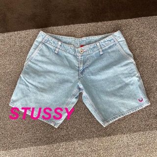 ステューシー(STUSSY)のSTUSSY デニムショートパンツ サイズ27(ショートパンツ)