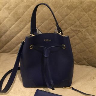 フルラ(Furla)のFurla フルラ ステイシー ブルー パープル(ショルダーバッグ)