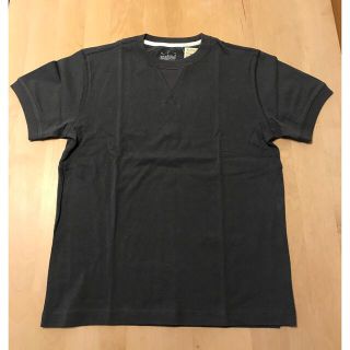 ムジルシリョウヒン(MUJI (無印良品))の新品 MUJI 無印良品 ガゼット付きTシャツ Sサイズ ダークグレー(Tシャツ/カットソー(半袖/袖なし))