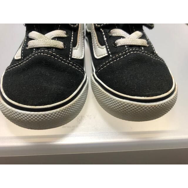 VANS(ヴァンズ)のVANS スニーカー  キッズ ベビー 黒 キッズ/ベビー/マタニティのベビー靴/シューズ(~14cm)(スニーカー)の商品写真