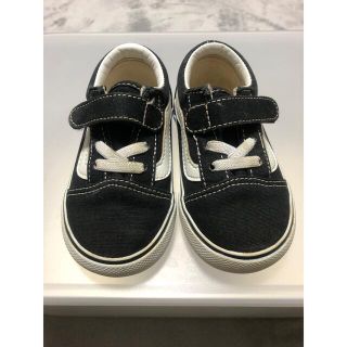 ヴァンズ(VANS)のVANS スニーカー  キッズ ベビー 黒(スニーカー)