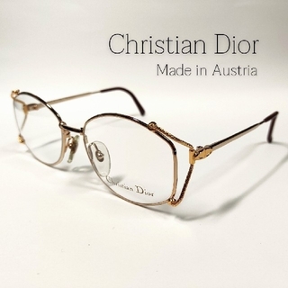クリスチャンディオール(Christian Dior)のChristian Dior オーストリア製 メガネフレーム 07(サングラス/メガネ)