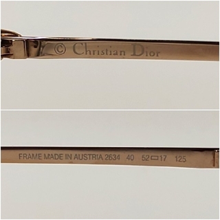 Christian Dior オーストリア製 メガネフレーム 07