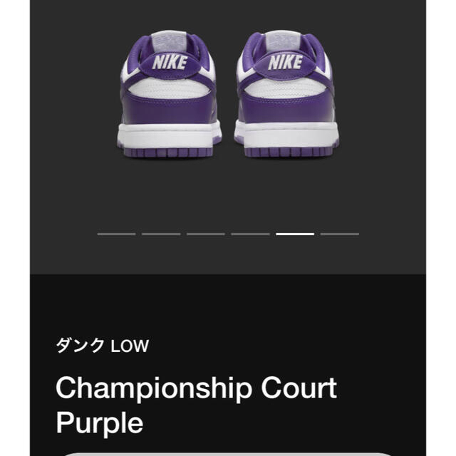 Nike Dunk Low Championship court purple 7