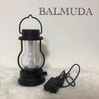 バルミューダ(BALMUDA)のBALMUDA バルミューダ ランタン ブラック 黒 美品(ライト/ランタン)