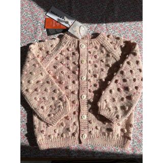 キャラメルベビー&チャイルド(Caramel baby&child )のMisha & Puff Popcorn Cardigan Dusty Rose(カーディガン)