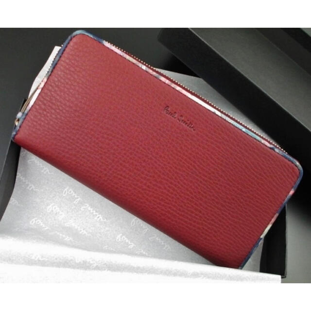 ラスト1点限り☆新品☆箱付 ポールスミス 花柄デザイン 長財布