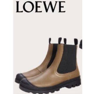 ロエベ(LOEWE)のロエベ カーフスキン チェルシー ショートブーツ(ブーツ)