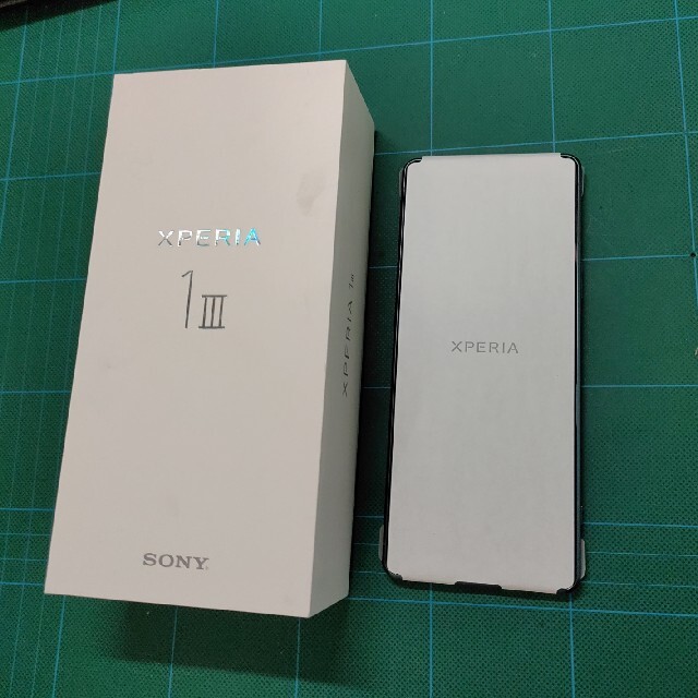 SONY SIMフリースマートフォン Xperia 1 III フロストグリーン