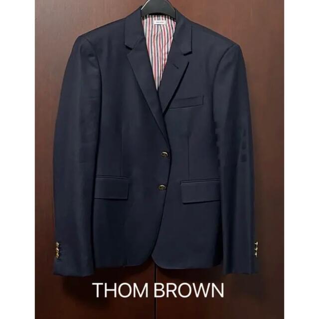 THOM BROWNE トムブラウン ブレザー ジャケット ネイビー00-