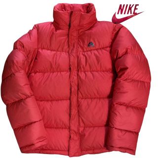 NIKE - 希少 90s NIKE ACG ダウンジャケット サイズM レッドの通販 by