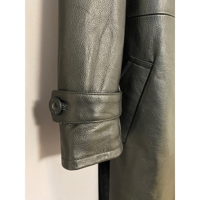 本革(牛革)レザーコート メンズのジャケット/アウター(トレンチコート)の商品写真