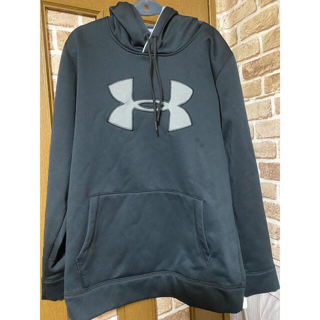 内側裏起毛で暖かい！UNDER ARMOUR★ＸＬフードパーカー