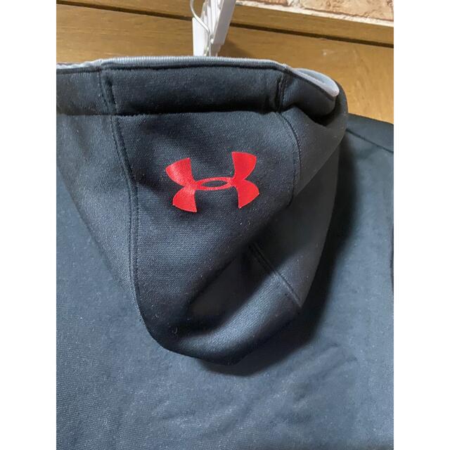 内側裏起毛で暖かい！UNDER ARMOUR★ＸＬフードパーカー