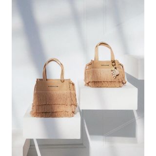 アリシアスタン(ALEXIA STAM)のalexiastam square fringe medium tote bag(トートバッグ)