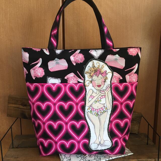 ロラライハリス❤︎ハンドメイド❤︎トートバッグ