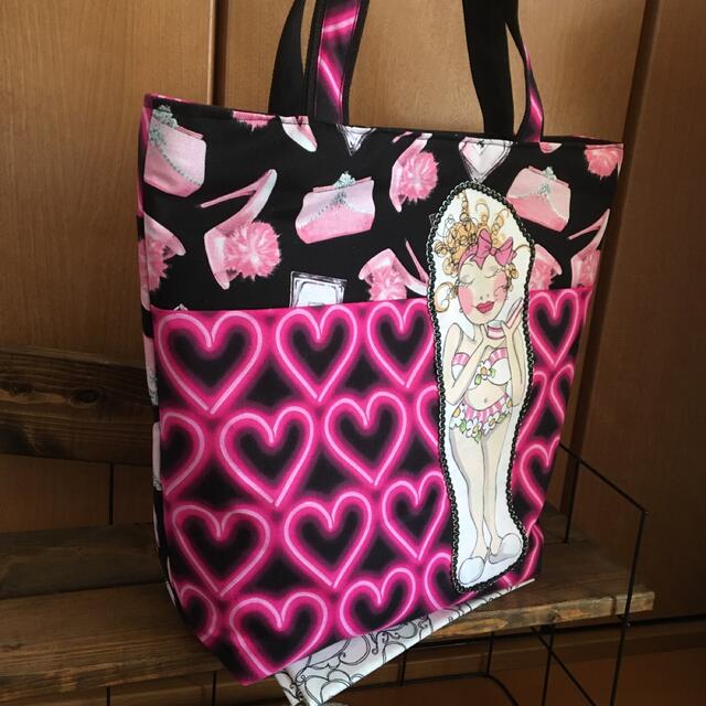 ロラライハリス❤︎ハンドメイド❤︎トートバッグ