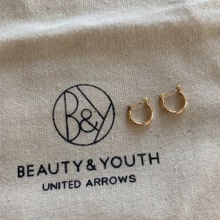 BEAUTY&YOUTH   K10 パイプフープピアス