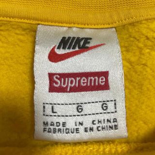 18FW SUPREME NIKE Crewneck