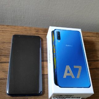 ギャラクシー(Galaxy)のmimi✩様専用【新品同】Galaxy A7ブルーSM-A750CSIMフリー(スマートフォン本体)