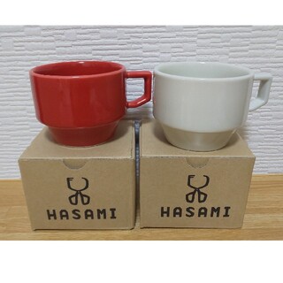 ハサミ(HASAMI)のペア マグカップ(グラス/カップ)