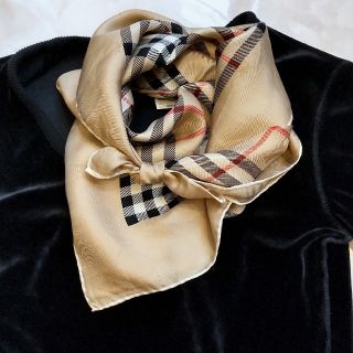 バーバリー(BURBERRY) ベージュ バンダナ/スカーフ(レディース)の通販 ...