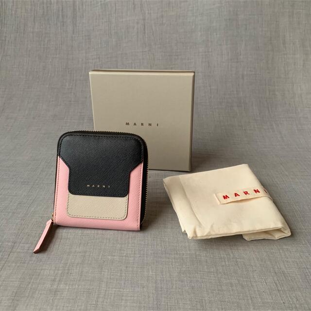 MARNI◇ラウンドジップウォレット◇折り財布