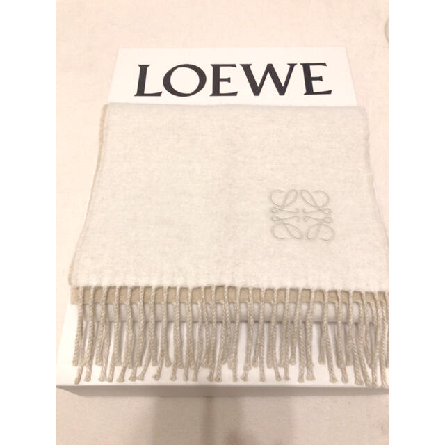 新品本物 LOEWE - 連休お値下げロエベ バイカラースカーフ ウール
