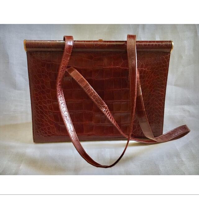 70s COLOMBO Crocodile Bag クロコダイル ヴィンテージ